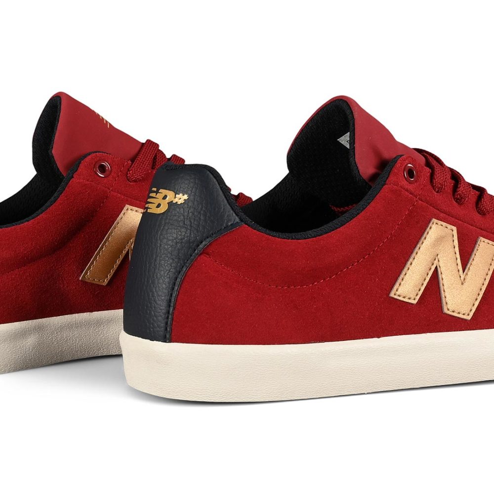 New Balance Numeric 22 Skate Shoes - Red / Gold