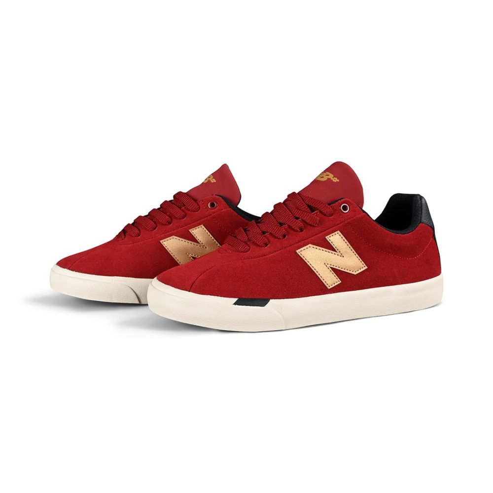 New Balance Numeric 22 Skate Shoes - Red / Gold