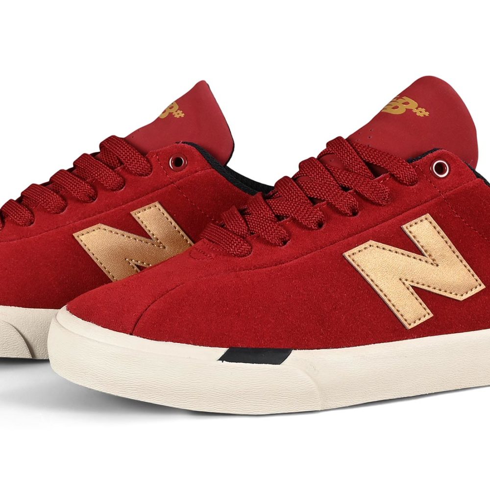 New Balance Numeric 22 Skate Shoes - Red / Gold