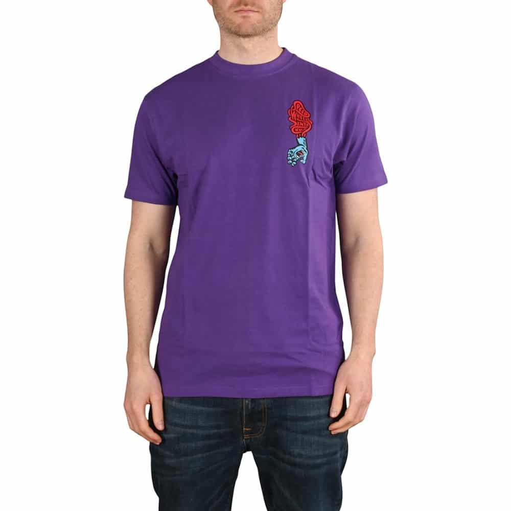 Santa Cruz Screaming Hand Scream S/S T-Shirt - Purple