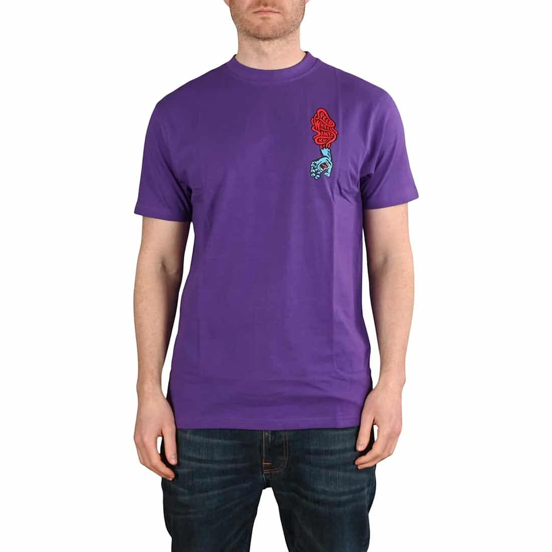 Purple santa shop cruz shirt