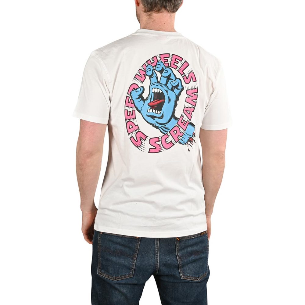 Santa Cruz Screaming Hand Scream S/S T-Shirt - White