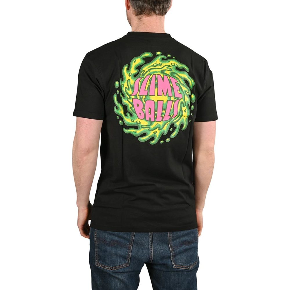 Santa Cruz Slimeballs S/S T-Shirt - Black