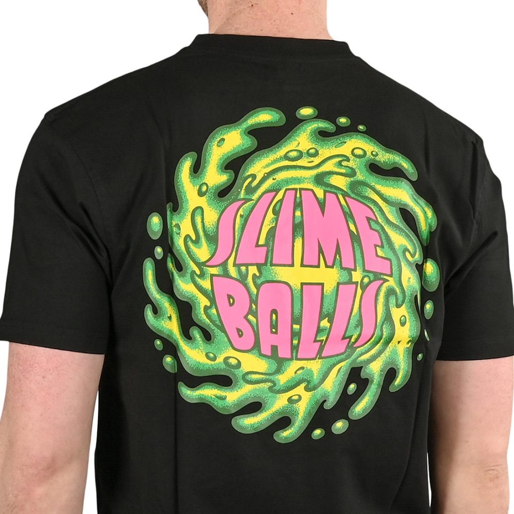 Santa Cruz Slimeballs S/S T-Shirt - Black