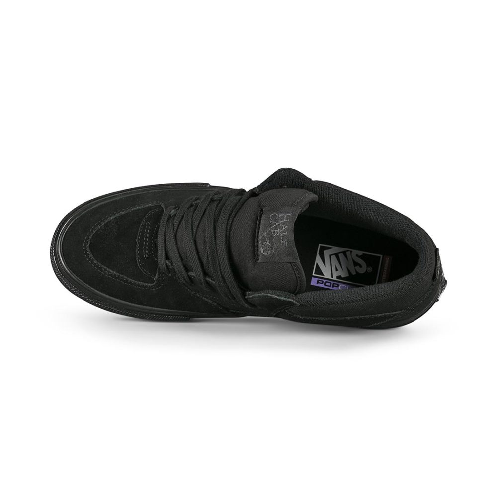 Vans Half Cab Pro Skate Shoes - Black / Black