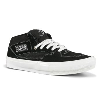 Vans Half Cab Skate Shoes - Black/White