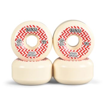 Bones Patterns STF V5 Sidecut 103a 55mm Wheels - White