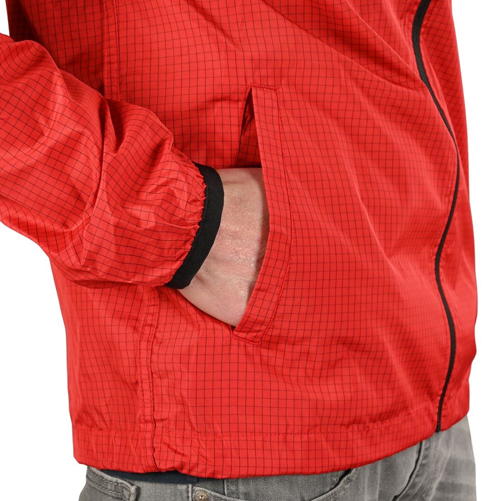 DC Dagup Ripstop Windbreaker Jacket - Racing Red