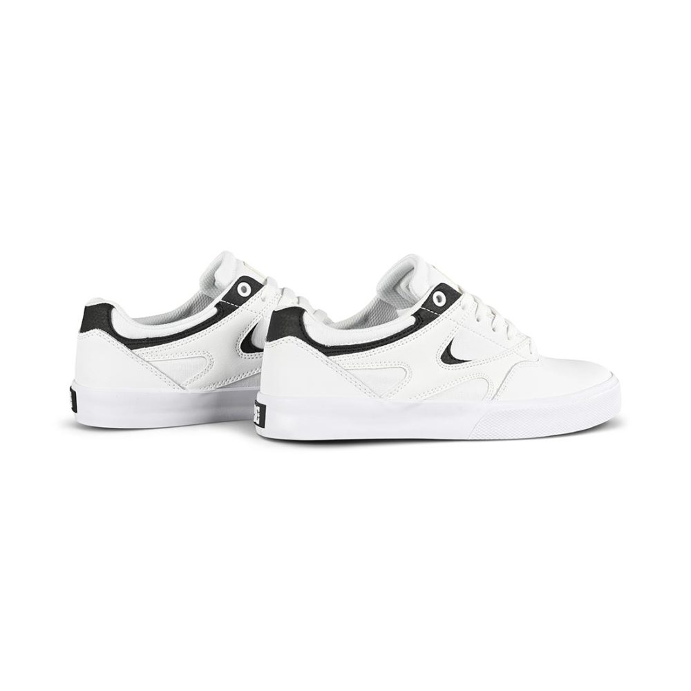 DC Kalis Vulc Skate Shoes - White / Black