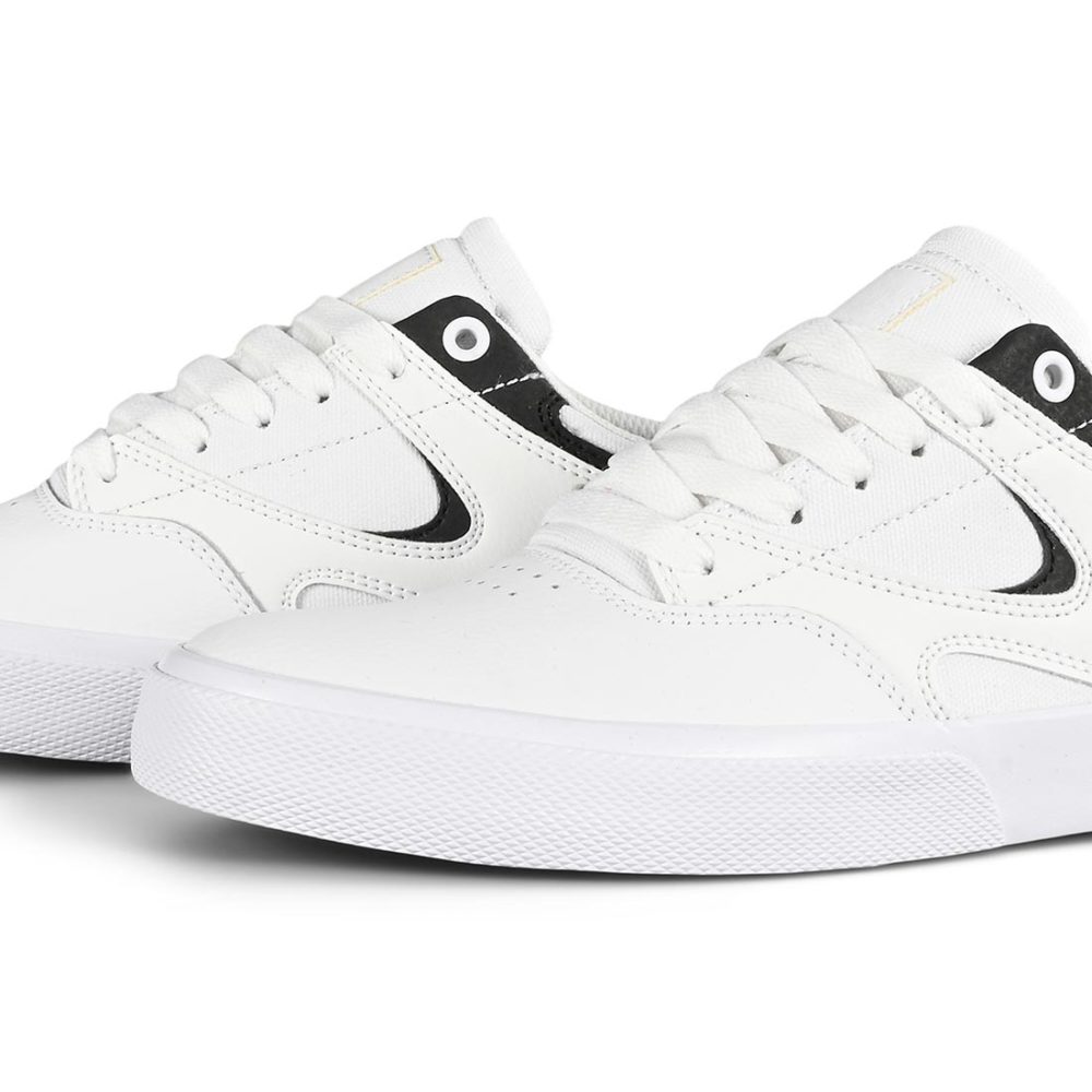 DC Kalis Vulc Skate Shoes - White / Black