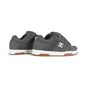 DC Stag Skate Shoes - Grey/Gum