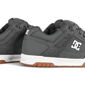DC Stag Skate Shoes - Grey/Gum
