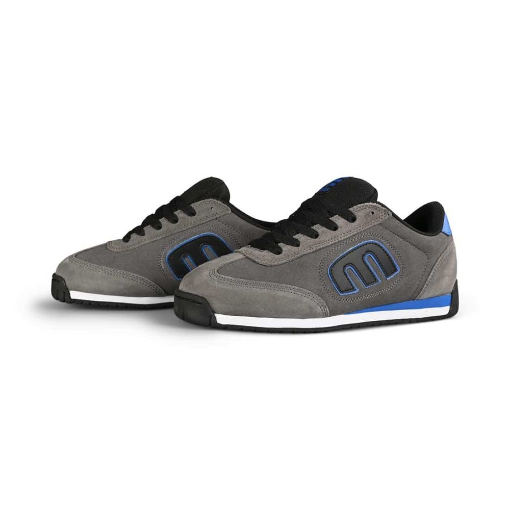 Etnies Lo-Cut II LS Skate Shoes - Grey / Black / Royal