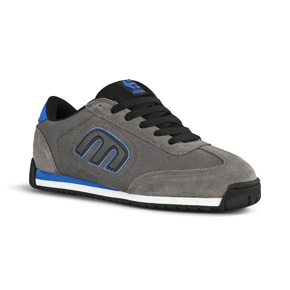 Etnies Lo-Cut II LS Skate Shoes - Grey / Black / Royal