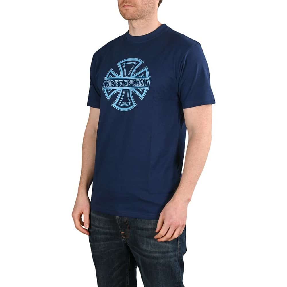 Independent Convex S/S T-Shirt - Dark Navy