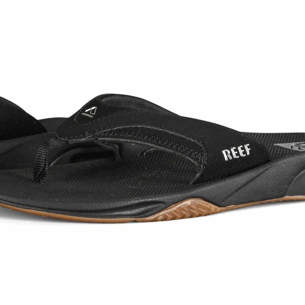 Reef Fanning Sandals - Black / Silver