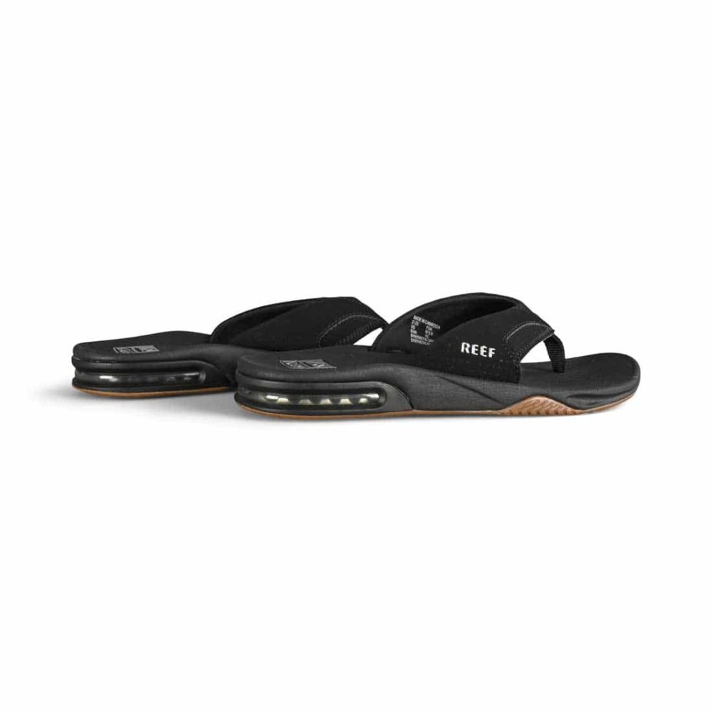 Reef Fanning Sandals - Black / Silver