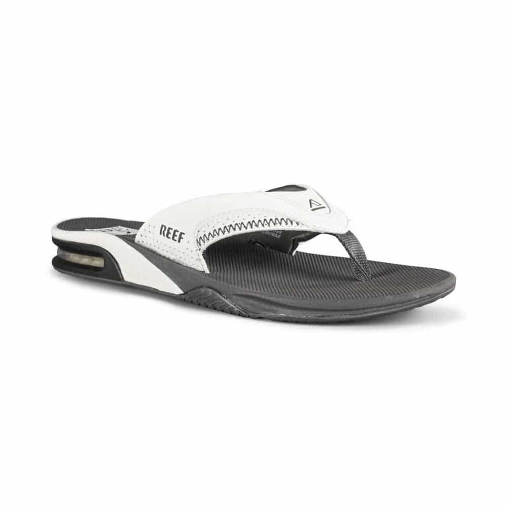 Reef Fanning Sandals - Grey / White