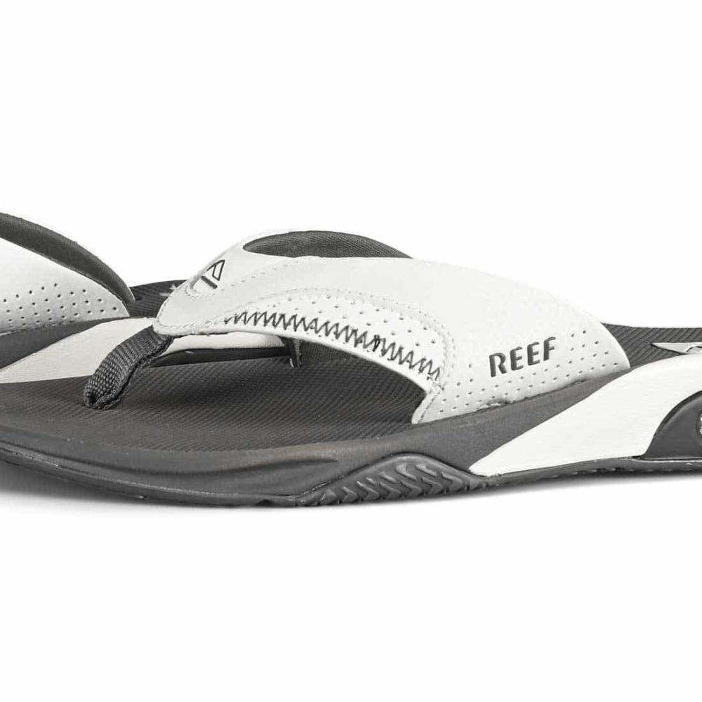 Reef Fanning Sandals - Grey / White