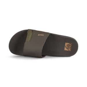 Reef Fanning Slide Sandals - Brown / Gum
