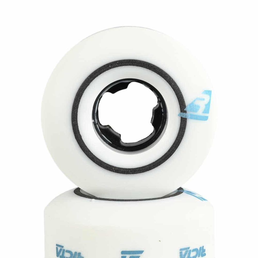 Ricta Speed Rings Slim 99a 51mm Skateboard Wheels - White