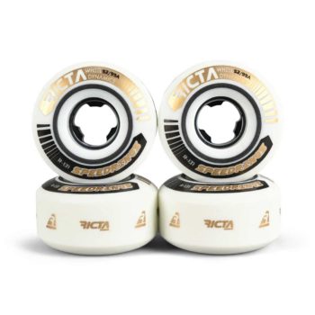 Ricta Speed Rings Slim 99a 52mm Skateboard Wheels - White