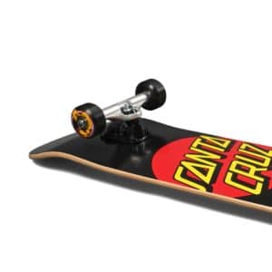 Santa Cruz Classic Dot Full 8" Complete Skateboard - Black