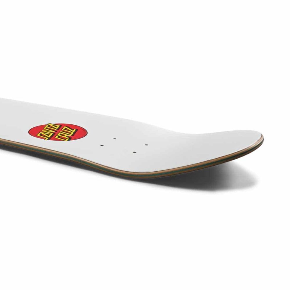 Santa Cruz Screaming Hand 8.25" Skateboard Deck - White