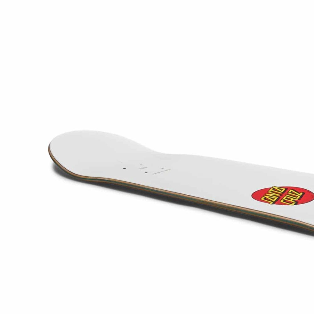 Santa Cruz Screaming Hand 8.25" Skateboard Deck - White