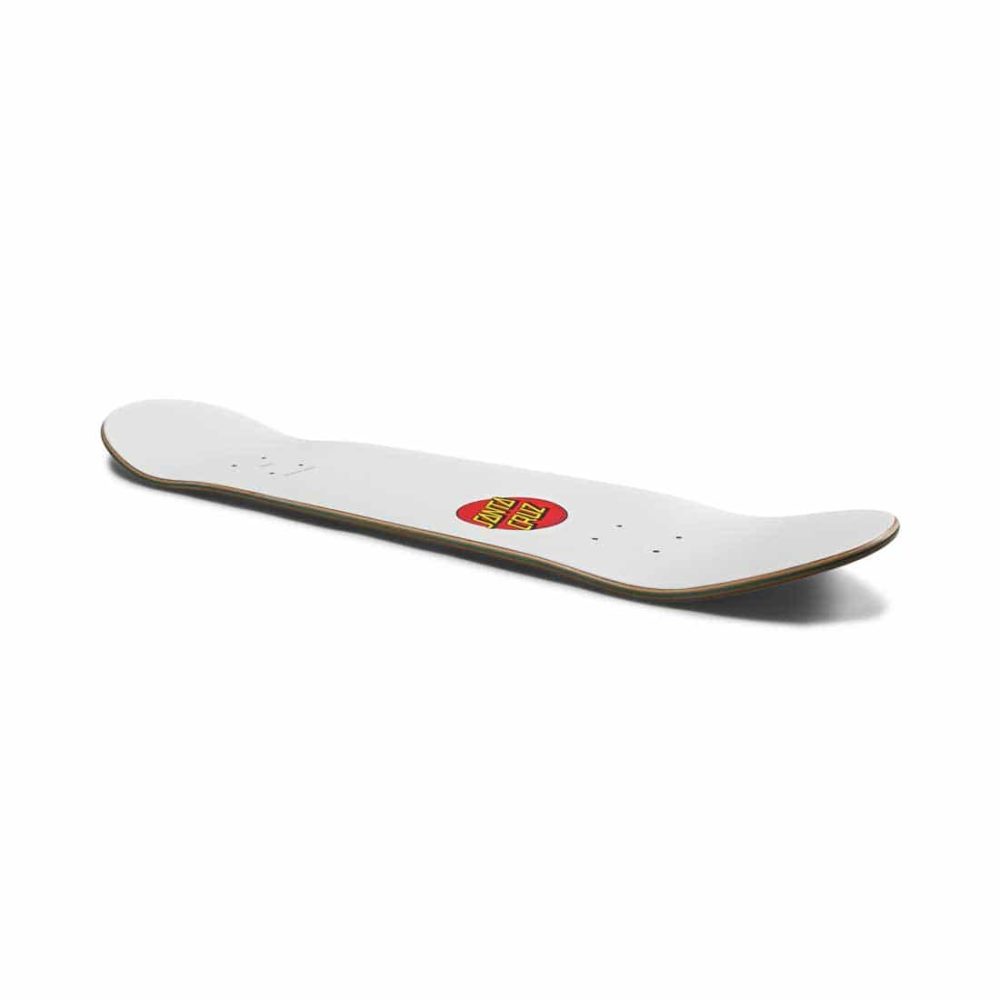 Santa Cruz Screaming Hand 8.25" Skateboard Deck - White