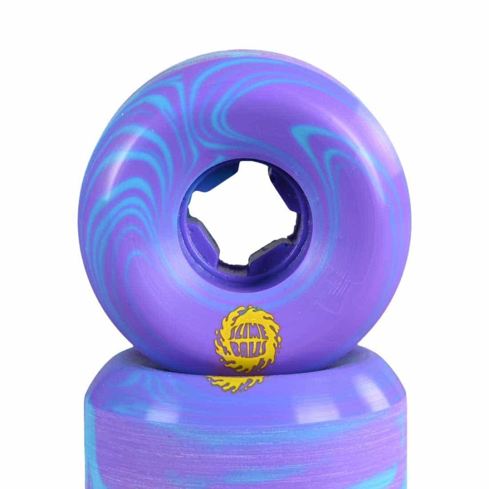 Slime Balls Brains Speed Balls Swirl 99a 54mm Skateboard Wheels