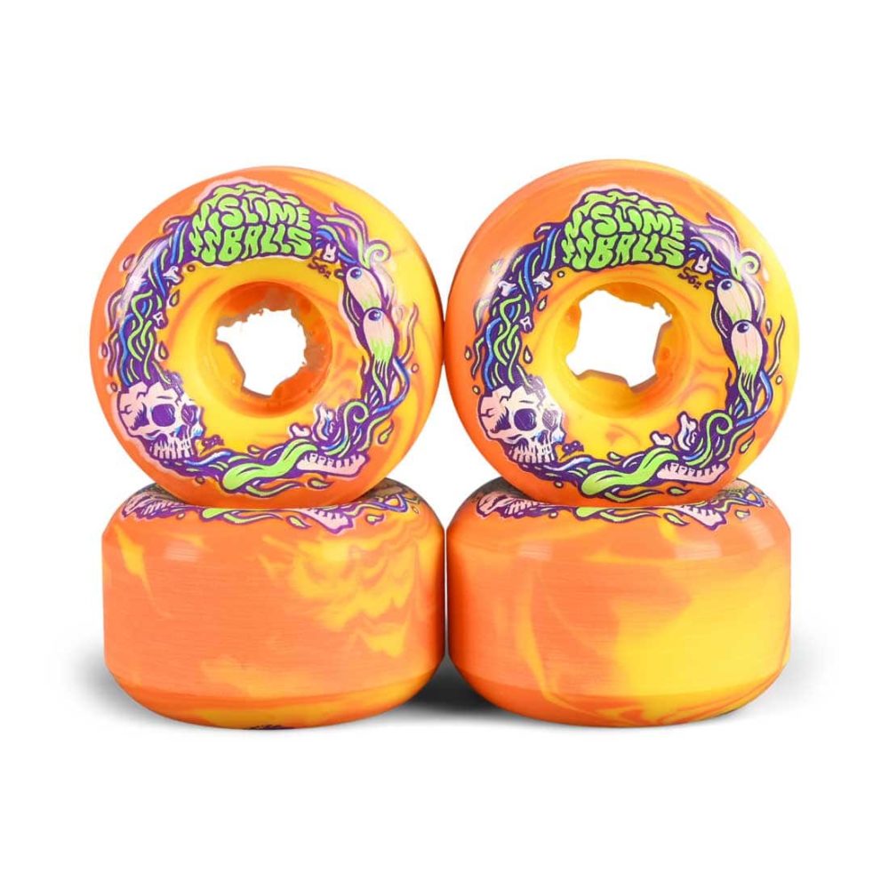 Slime Balls Brains Speed Balls Swirl 99a 56mm Skateboard Wheels