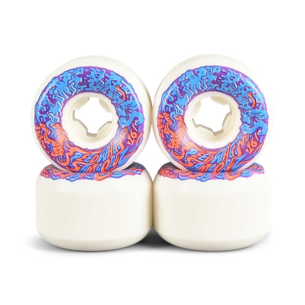 Slime Balls Vomit Mini II 97a 56mm Skateboard Wheels - White