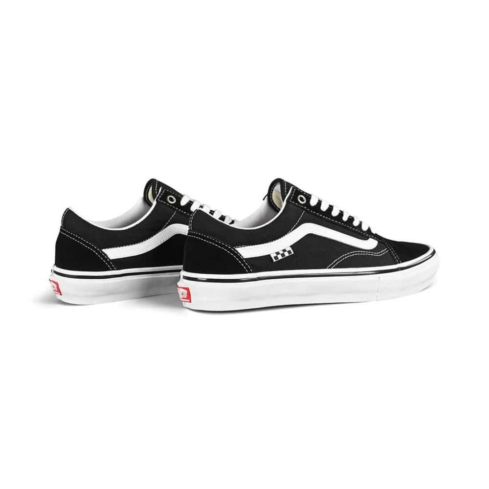 Vans Old Skool Pro Skate Shoes - Black / White