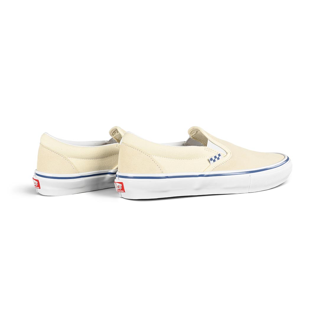 Vans Slip-On Pro Skate Shoes - Off White - Supereight