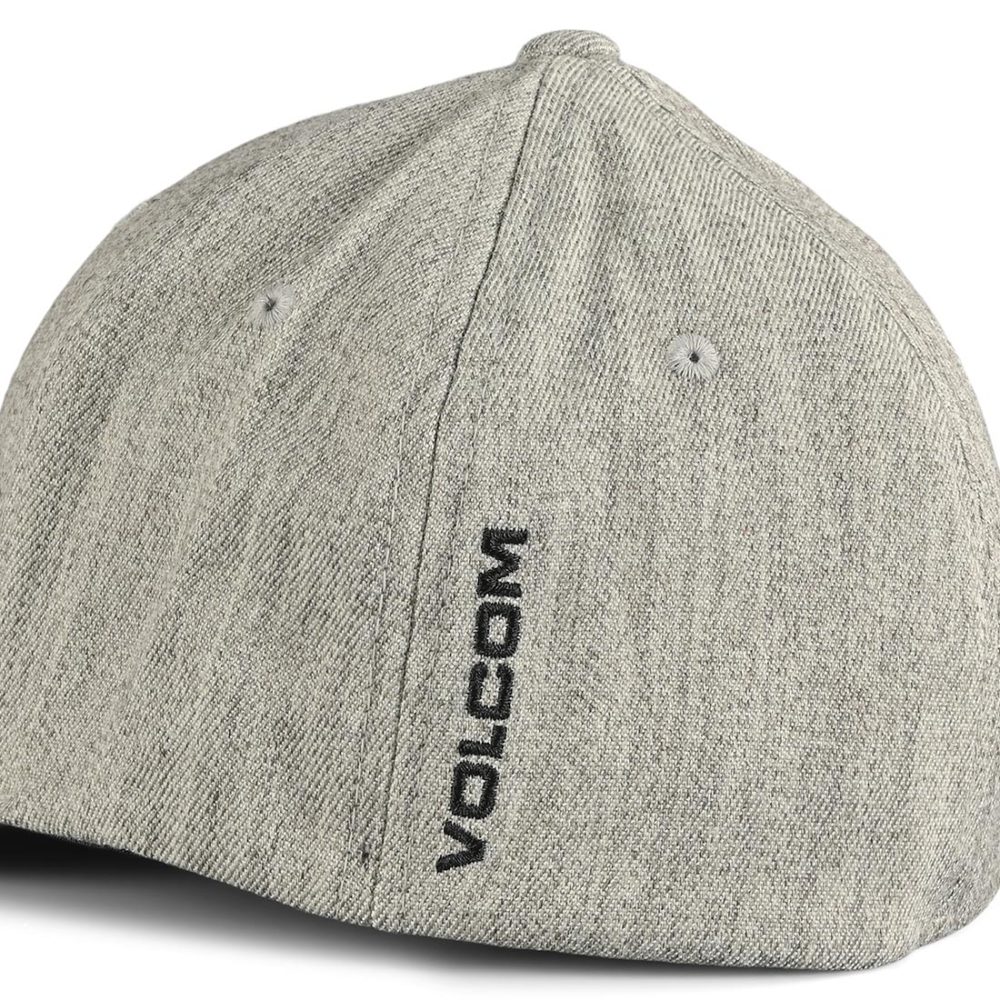 Volcom Full Stone Heather XFit Cap - Grey Vintage