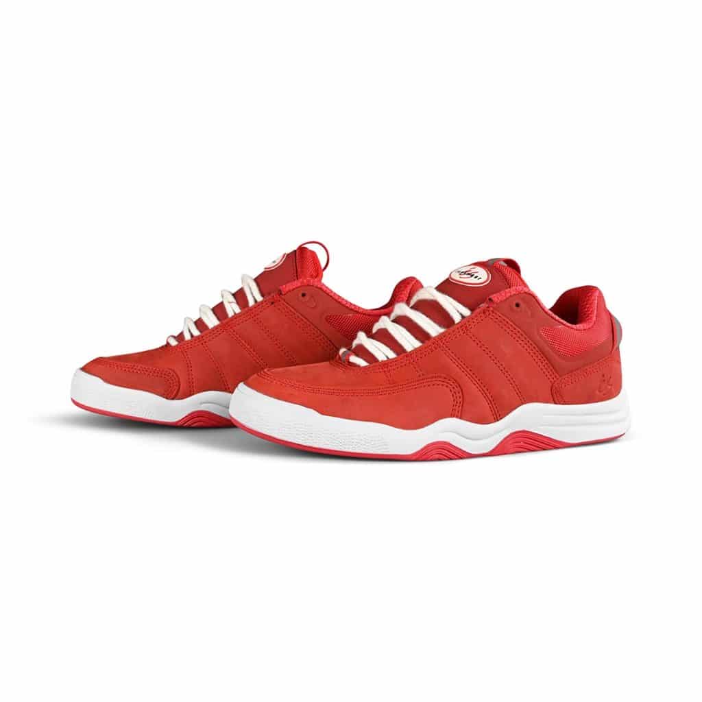 eS Evant Skate Shoes Red Free UK Shipping Supereight