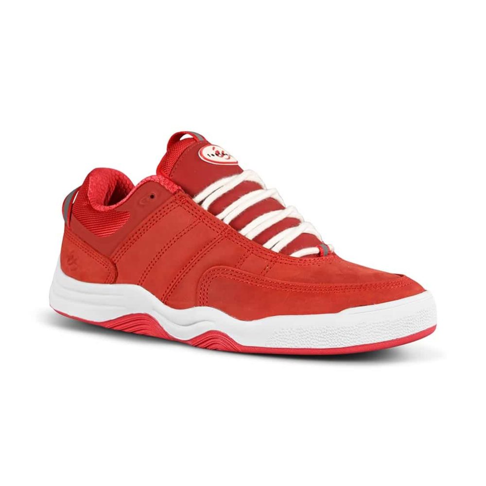 eS Evant Skate Shoes Red Free UK Shipping Supereight