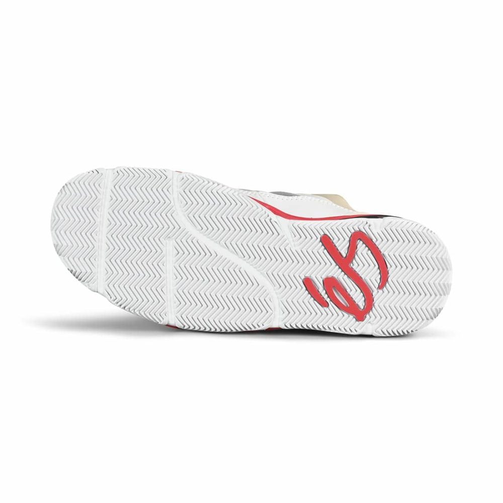 eS Silo Skate Shoes - White / Black / Red