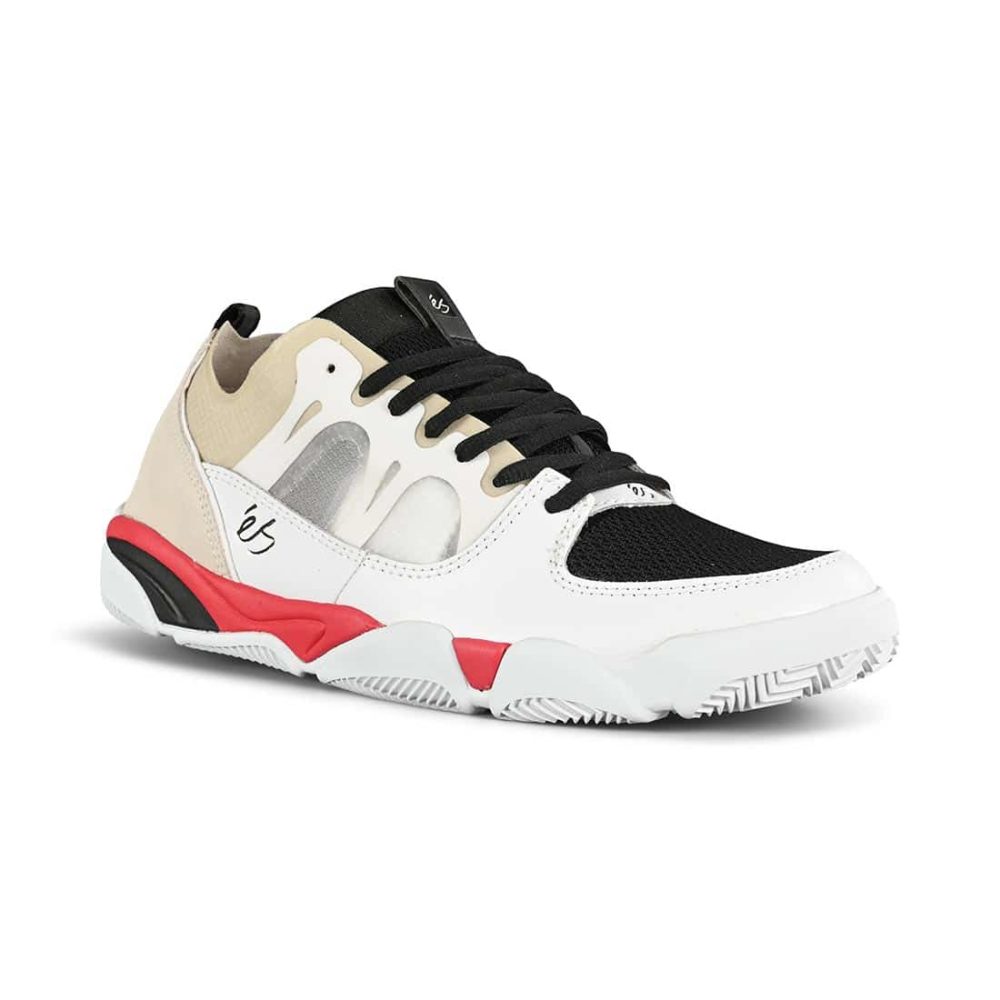 eS Silo Skate Shoes - White / Black / Red