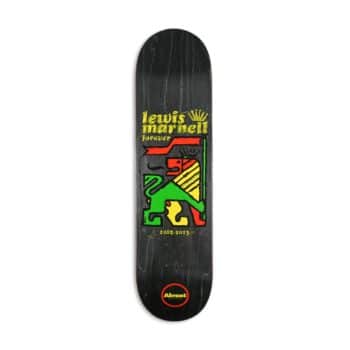 Almost Lewis Marnell Rasta Lion R7 8" Skateboard Deck