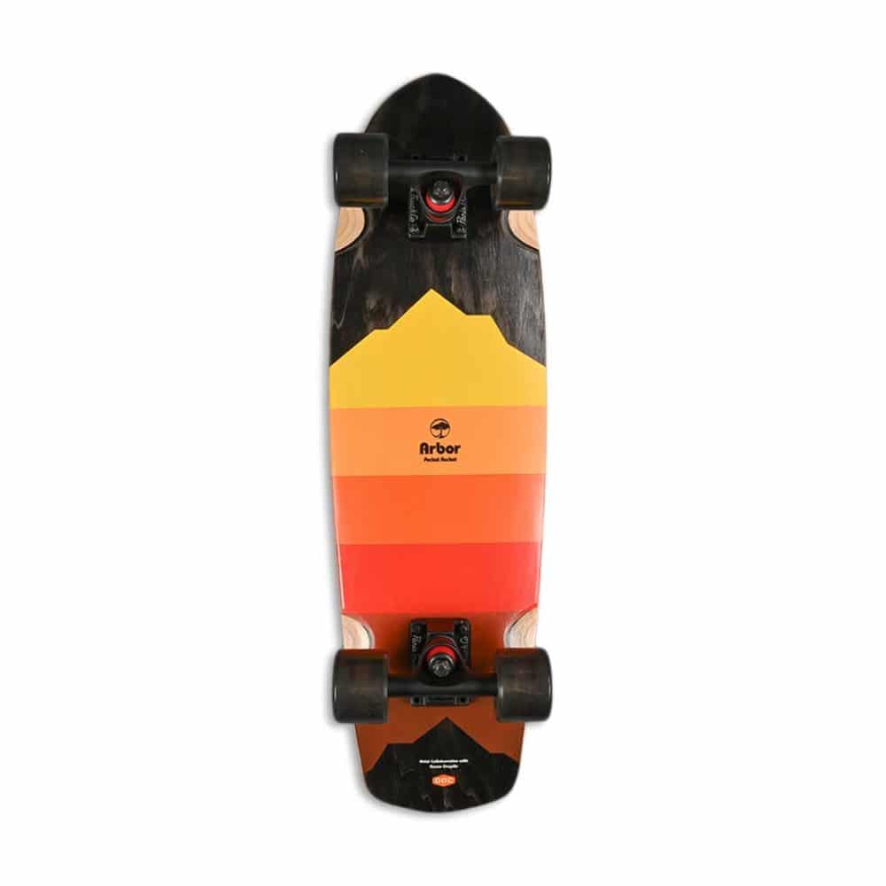 Arbor Pocket Rocket Artist 27" Cruiser Skateboard