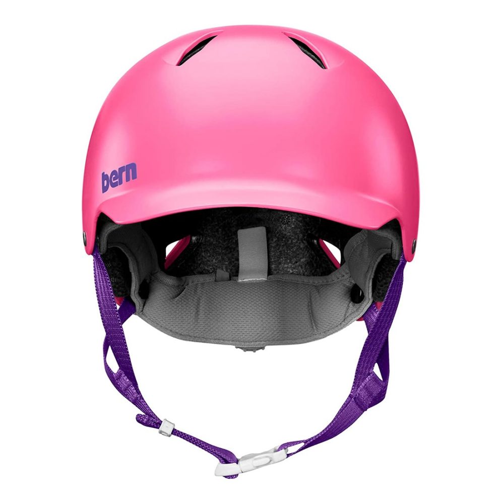 Bern Bandito EPS Youth Helmet - Satin Pink