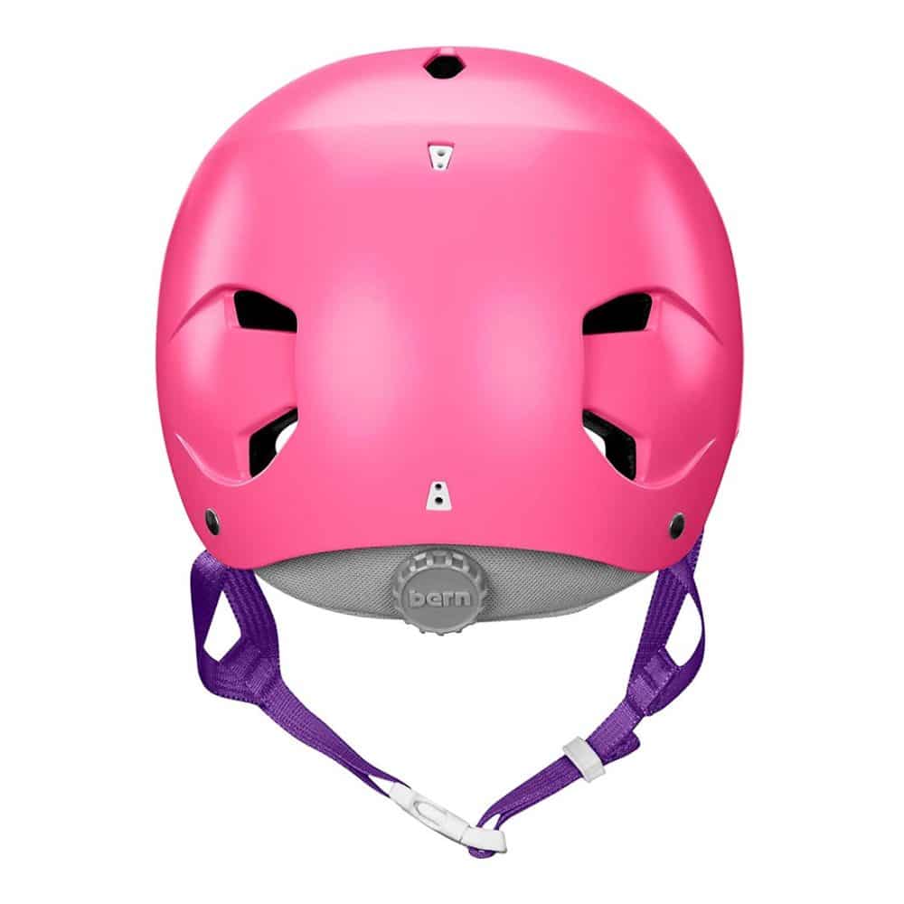 Bern Bandito EPS Youth Helmet - Satin Pink