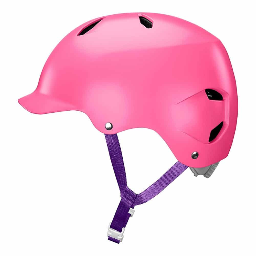 Bern Bandito EPS Youth Helmet - Satin Pink