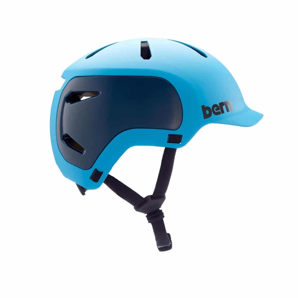 Bern Watts 2.0 EPS Helmet - Matte Ocean Blue