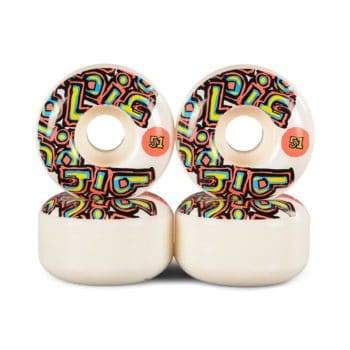 Blind OG Stacked 51mm Skateboard Wheels - White