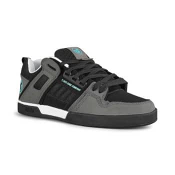 DVS Comanche 2.0+ Skate Shoes - Black/Charcoal/Turquoise