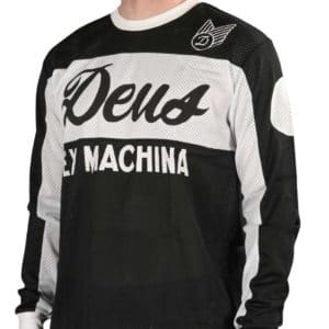 Supereight Deus Ex Machina Saber L/S Moto Jersey - Black