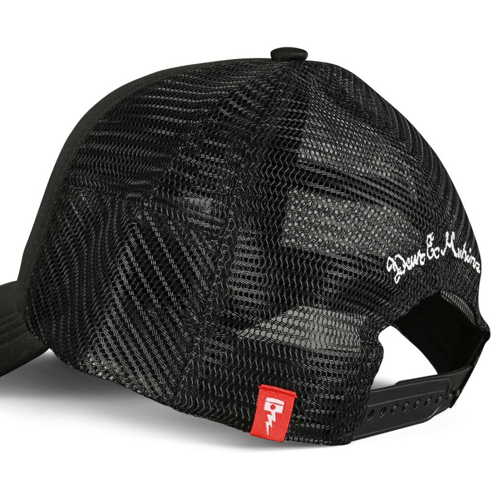 Deus Ex Machina Ibiza Address Mesh Back Trucker Cap - Black